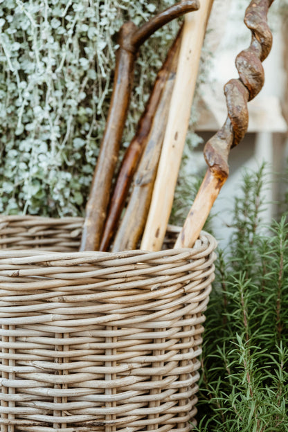 Rattan Round Umbrella Stand